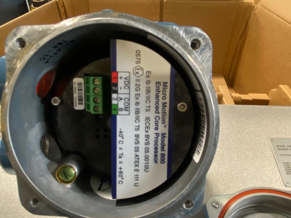 Micro Motion 2" x 1-1/2" 150# 316 Stainless Flow Meter F200S418C2BAEZZZZ (U)